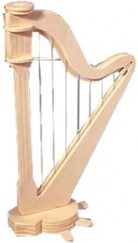 Мир деревянной игрушки Сборная модель "Арфа"