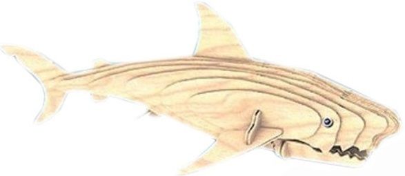 Мир деревянной игрушки Сборная модель "Акула"
