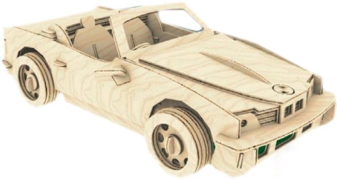 Мир деревянной игрушки Сборная модель "БМВ" (большая)