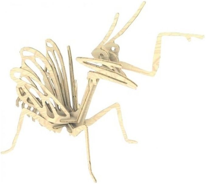 Мир деревянной игрушки Сборная модель "Богомол"