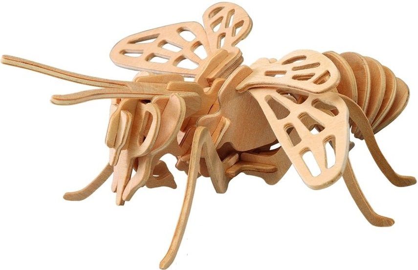 Мир деревянной игрушки Сборная модель "Пчела"