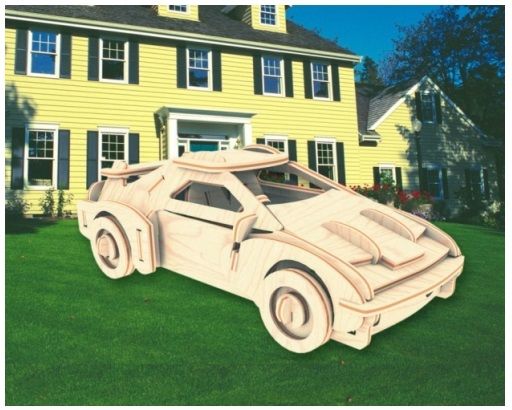 Мир деревянной игрушки Сборная модель "Феррари"