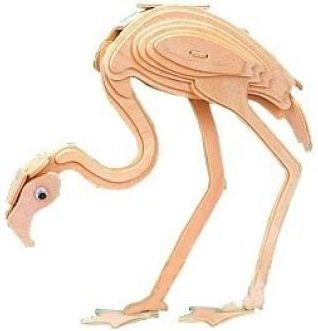 Мир деревянной игрушки Сборная модель "Фламинго"