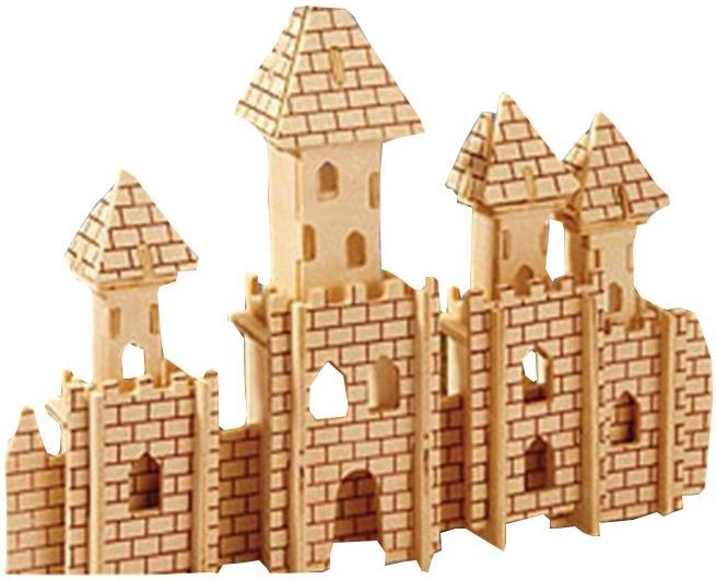 Мир деревянной игрушки Сборная модель "Крепость"
