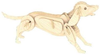 Мир деревянной игрушки Сборная модель "Собака"