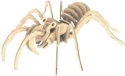 Мир деревянной игрушки Сборная модель "Тарантул"