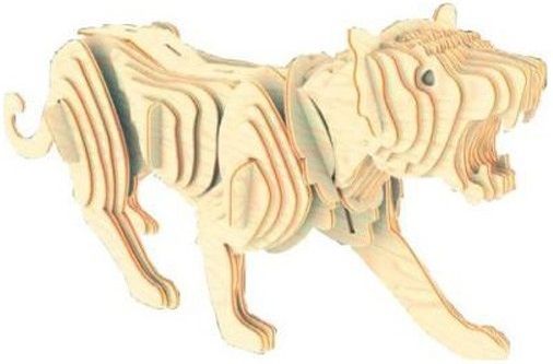 Мир деревянной игрушки Сборная модель "Тигр"