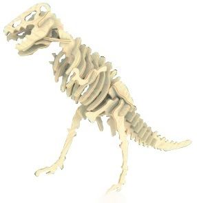 Мир деревянной игрушки Сборная модель "Тираннозавры (2 в 1)"