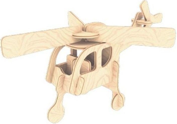 Мир деревянной игрушки Сборная модель "Вертолет"
