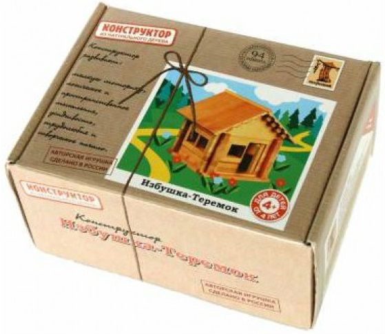 Пелси Сборная модель "Избушка - Теремок" 94 детали