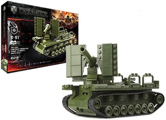 Zormaer Конструктор "World of Tanks. С - 51" 242 детали