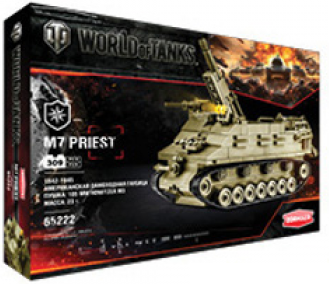 Zormaer Конструктор "World of Tanks. M7 Priest" 307 деталей