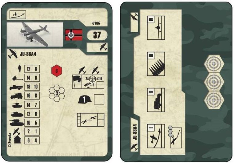 Звезда Сборная модель самолета  "Юнкерс 88А4"