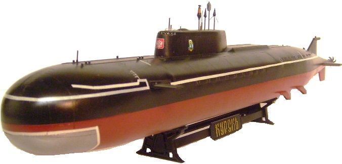 Звезда Сборная модель "Российская АПЛ "Курск"