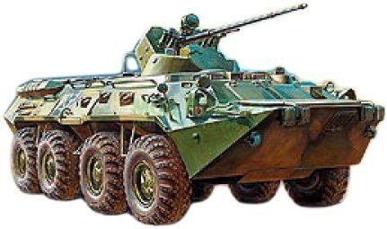 Звезда Сборная модель "БТР-80А"