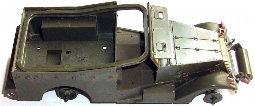 Звезда Сборная модель "БТР М3. Скаут с тентом"