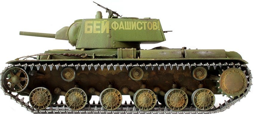 Звезда Сборная модель танка "КВ-1 с пушкой Л-11"