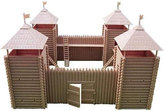 Звезда Сборная модель "Средневековая крепость"