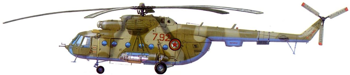 Звезда Сборная модель вертолета "Ми-8МТ"
