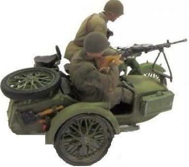 Звезда Сборная модель "Советский мотоцикл М-72"