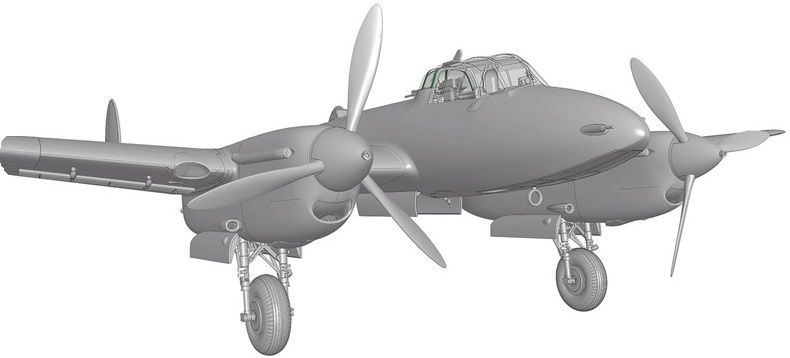 Звезда Сборная модель "Советский пикирующий бомбардировщик "Пе-2"