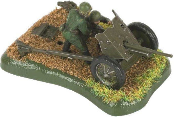 Звезда Сборная модель "Советская противотанковая 45-мм пушка"