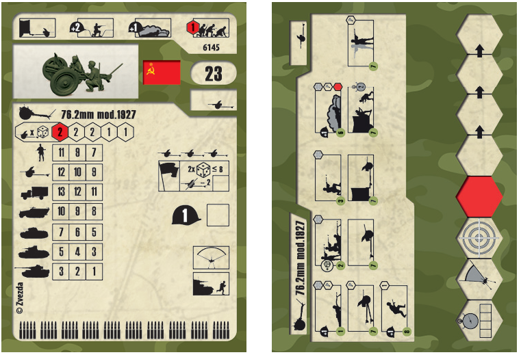 Звезда Сборная модель "Советская противотанковая 45-мм пушка"