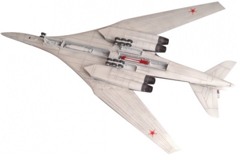 Звезда Сборная модель самолета "Ту-160"