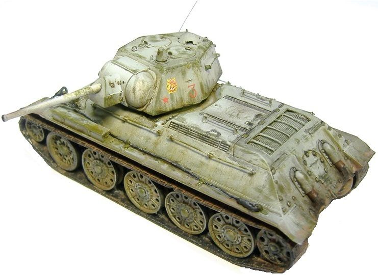 Звезда Сборная модель танка "Т-34/76"