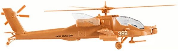 Звезда Сборная модель вертолета "Апач АН-64"