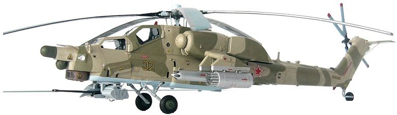 Звезда Сборная модель вертолета "Ми-28Н"