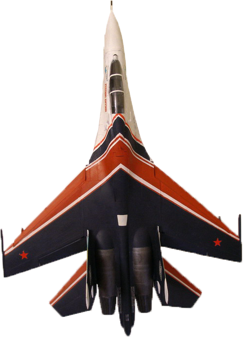 Звезда Сборная модель самолета  "СУ-27УБ. Русские Витязи"