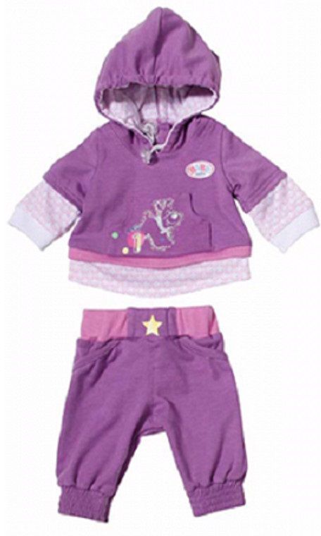Zapf Creation Комплект одежды для куклы Baby born "Одежда для спорта"
