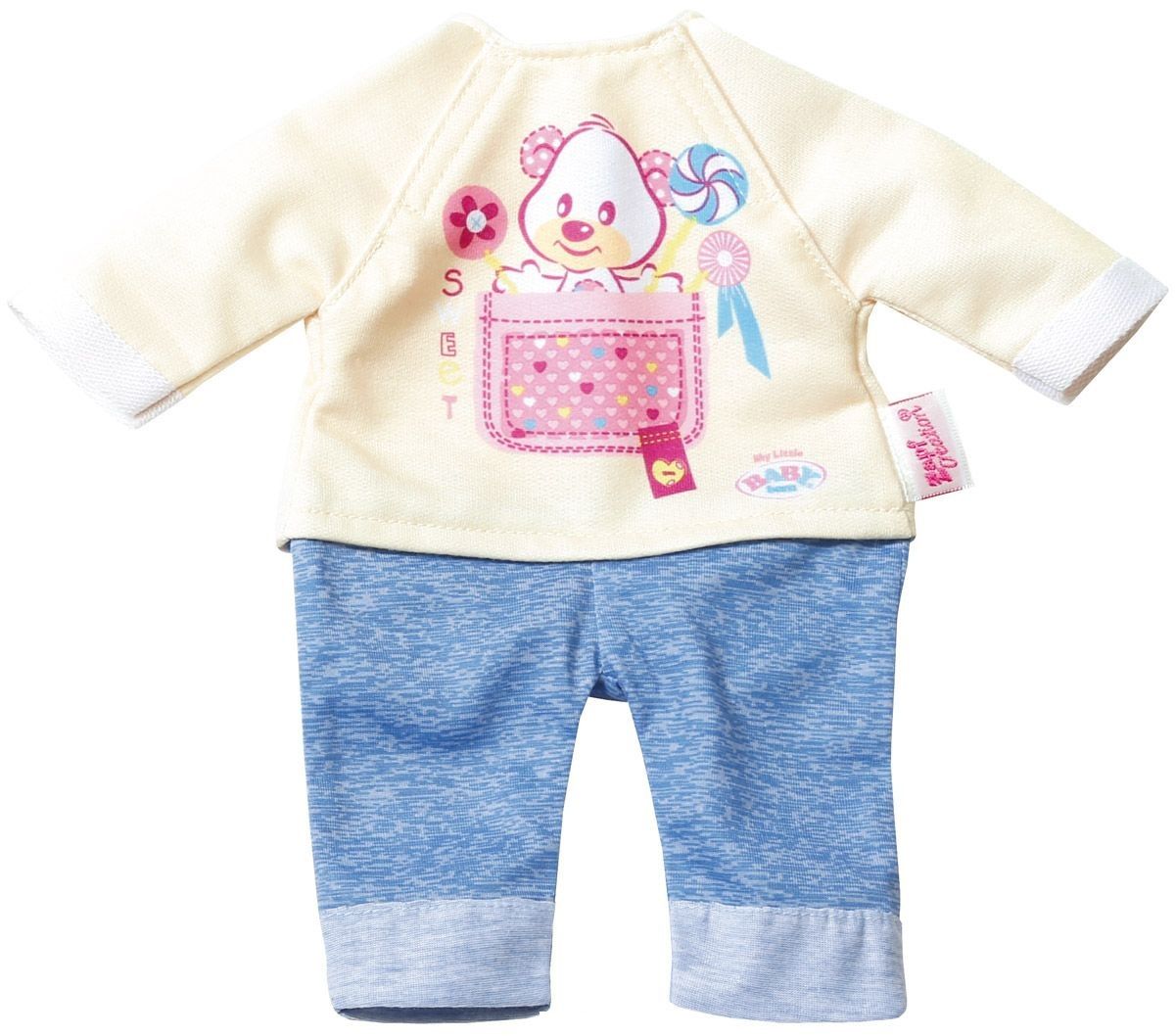 Zapf Creation комплект одежды для куклы my little Baby born 823149