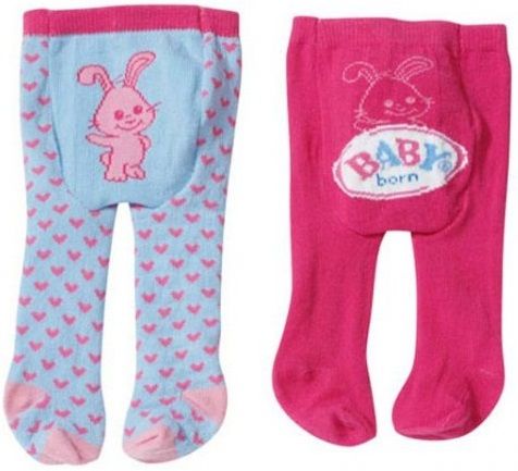 Zapf Creation Колготки для куклы Baby Born (2 пары)
