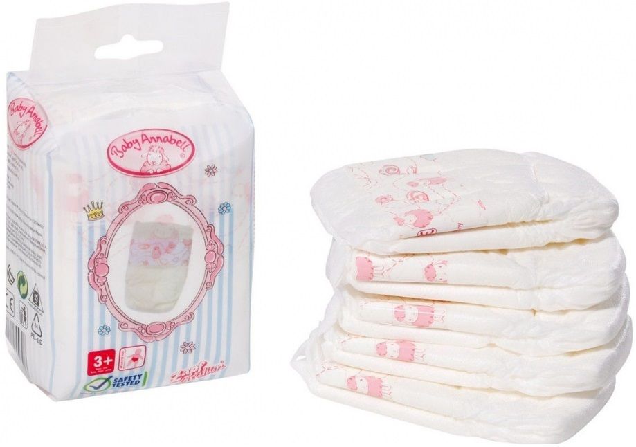 Zapf Creation Аксессуар для кукол Baby Annabell "Памперсы"