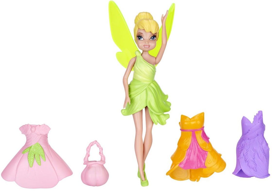 Disney Fairies Кукла "Фея Диснея с тремя платьями"