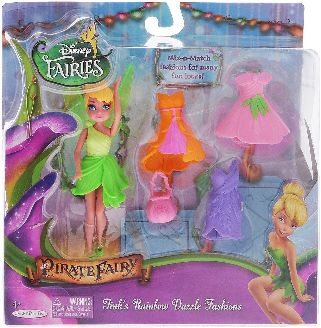 Disney Fairies Кукла "Фея Диснея с тремя платьями"