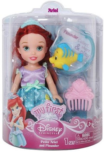 Disney Princess Кукла "Принцессы Диснея. Ариэль с питомцем"