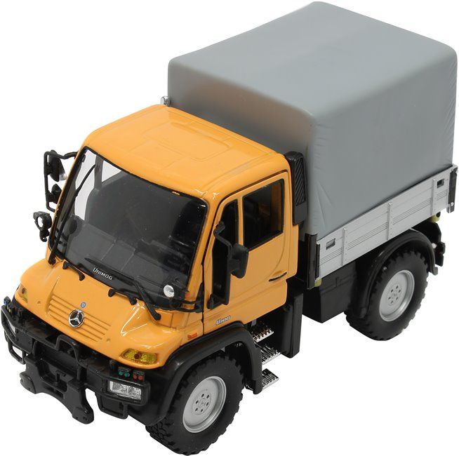 Welly Модель машины "Mercedes-Benz Unimog U400 (с фургоном)"