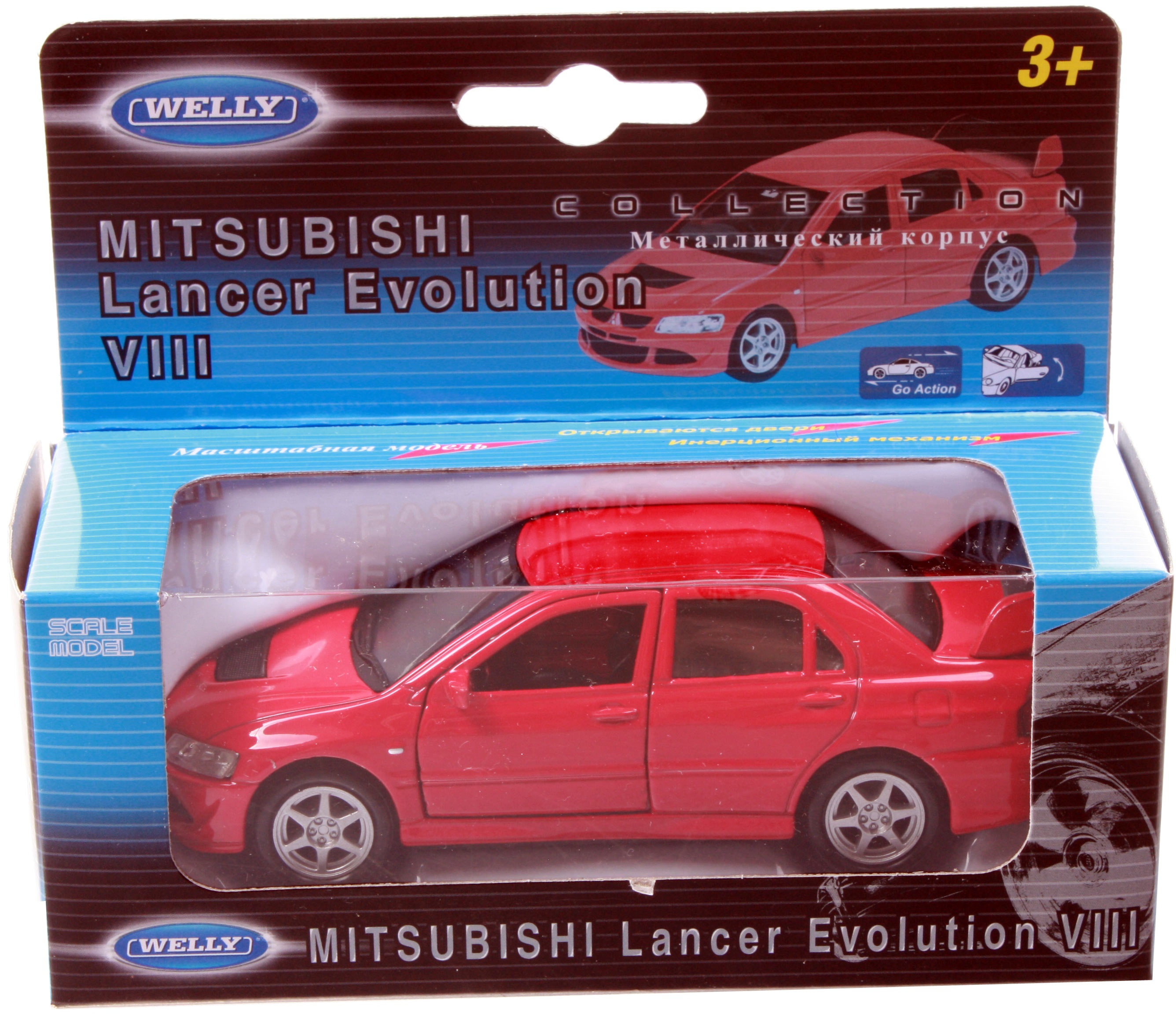 Welly Модель машины "Mitsubishi Lancer Evolution VIII"