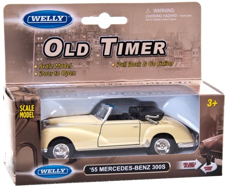 Welly Модель винтажной машины "Mercedes-Benz 300S 1955"
