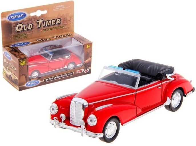 Welly Модель винтажной машины "Mercedes-Benz 300S 1955"