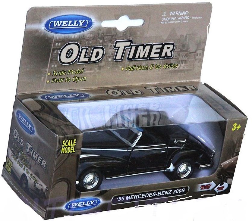 Welly Модель винтажной машины "Mercedes-Benz 300S 1955"