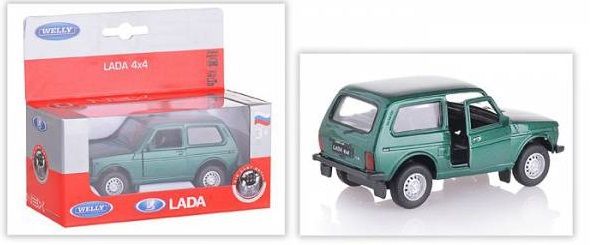 Welly Модель машины "Lada 4x4"