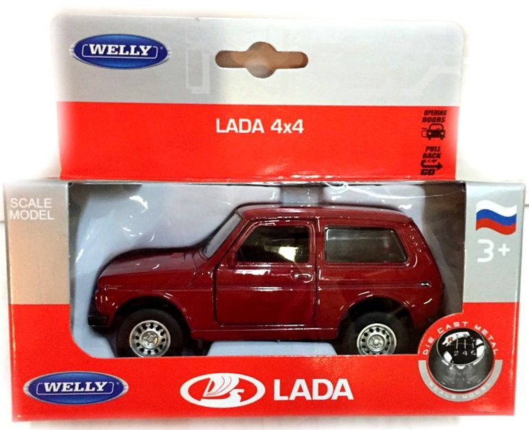 Welly Модель машины "Lada 4x4"