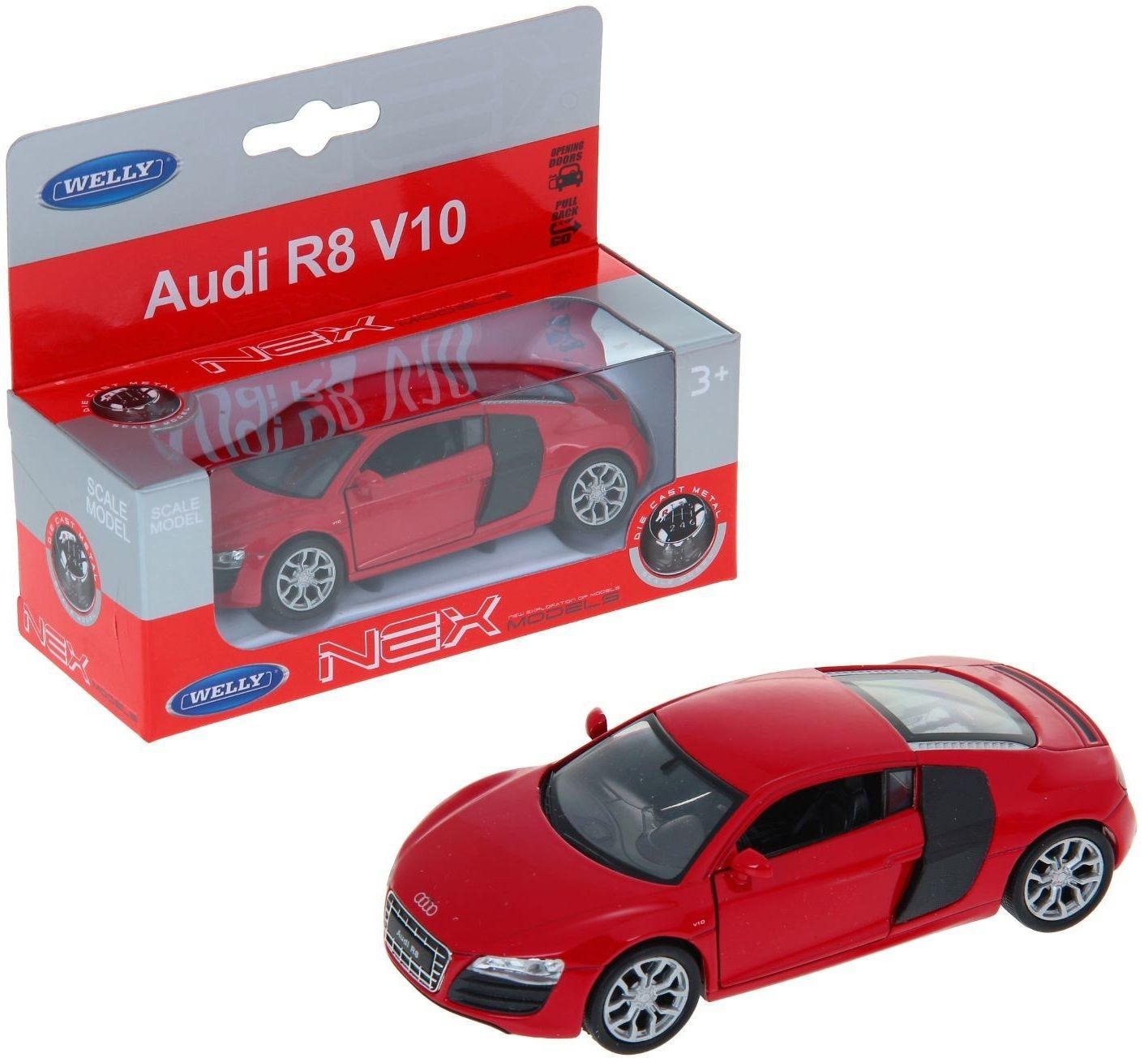 Welly Модель машины "Audi R8"