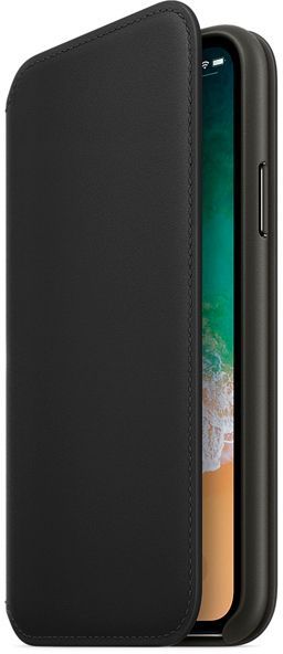 Apple Чехол-книжка Leather Folio для Apple iPhone X/ iPhone XS