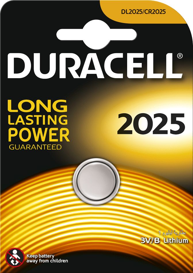 Duracell Батарейка CR2025, 3V