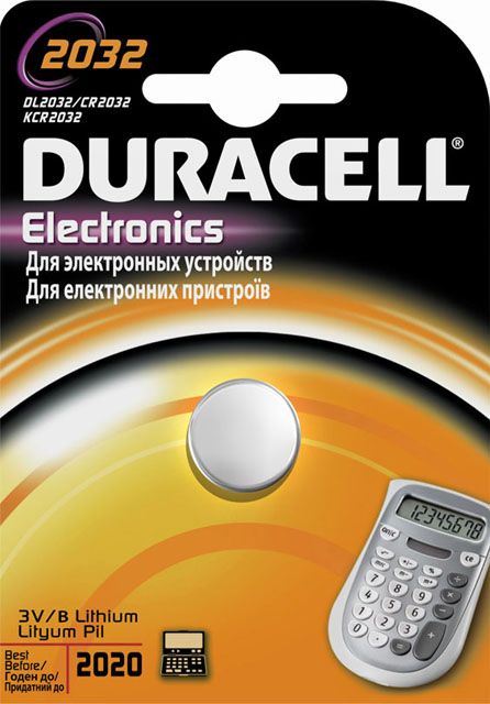 Duracell Батарейка CR2032, 3V
